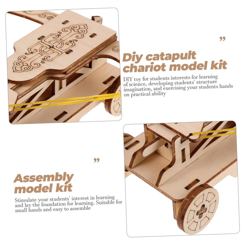CIYODO 1 Set DIY Catapult Model Assembly Kit Educational Science