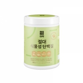 Deojak (현대Hmall)더작 절대 식물성 단백질 파우더 500g x 1개 (Hyundai Hmall) The Jack Absolute Plant-Based Protein Powder 500g x 1 unit