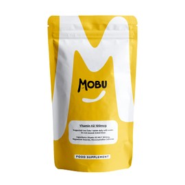 Vitamin K2 MK-7 100mcg 120 Tablets | Healthy Bones, Muscle Function & Immune Support Supplement | Vegan | GMP Approved | Letterbox Friendly | MOBU UK