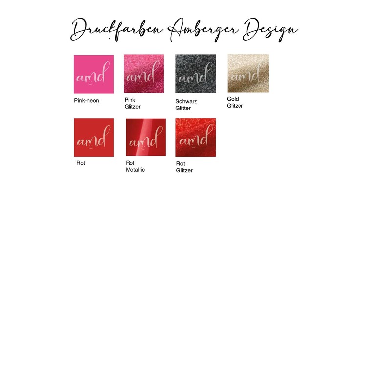 AMBERGER DESIGN by A&M Osterhage amd Jutetasche Valentin Geschenk-Tasche für
