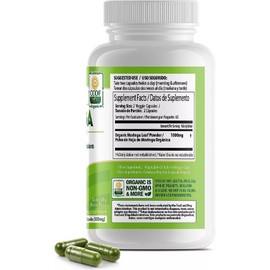 Moringa Capsules by Pura Vida Moringa | Organic Moringa Powder | Natural Anti-In