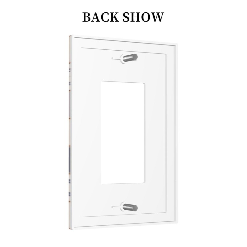 Mexican Ceramic Tiles Decorative Outlet Light Switch Cover Single Rocker