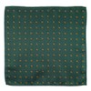TigerTie Designer Pocket Square with Lilies Pattern - Pocket Square