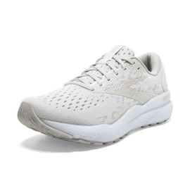 Brooks Women's, Ghost 16 Running Shoe White/White/Grey