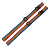 Webbing Strap with Quick Release Buckle, Pack of 2 (Rainbow,