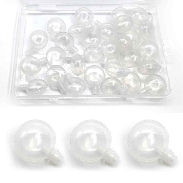 ShigKeu 30Pcs Round Flat Squeakers, Toy Noise Maker Replacement Fix