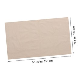 Ciieeo DIY Table Protector Linen Table Cloth Portable Household Dining Mat Restaurant Cover Washable Natural Color Design for Family Gatherings Parties and Picnics