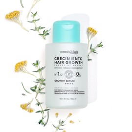 somnis&hair - Hair Growth Serum - Stimulates growth and reduces hair loss - Strengthens and prevents breakage - Paraben Free - Vegan - 100ml