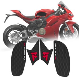 FOR PANIGALE V4 Panigale v4 2025 Tank Pad Protector Motorcycle Sticker Decal Air Knee Grip Tank Traction Pad Side Accessories Panigale v4