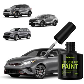 Edantas KLG Steel Gray Touch Up Paint for Kia Cars, Professional Auto Touch-up Paint Scratch Repair Kit, Automotive Paints Exact Match Compatible with Forte/Sportage/Sorento/Seltos/Soul/EV6/Niro/Rio