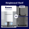 Kitsure Toilet Paper Holder Free Standing - Large Capacity Toilet