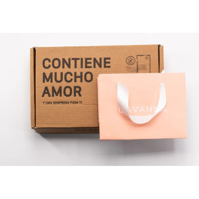 Davanna - Collar Corazon Regalo Aniversario Amigas Mama Acero Baño