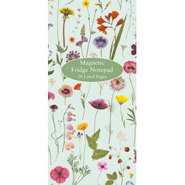 Museums & Galleries Magnetic Fridge Notepad (Wild Press - Mint Bloom) SMP335