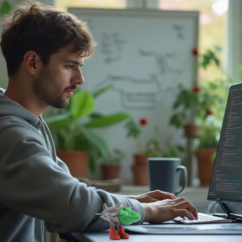 Fjquamitix Italian Brainrot Action Figures Set,8-Piece interesting Collectible Figures for