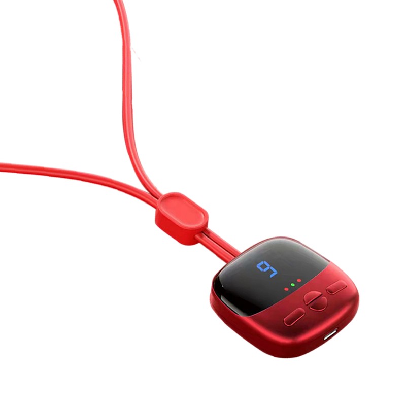 Mini Necklace Neck Massager 4 Modes 9 Strength 3 Gears