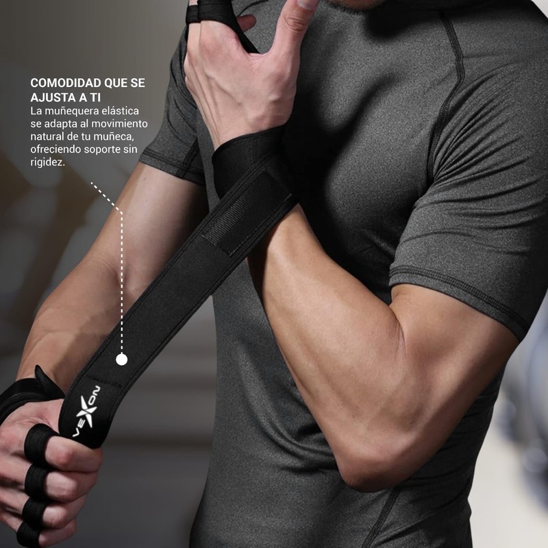 Vevono Fitness Gloves for Men and Women (Medium)