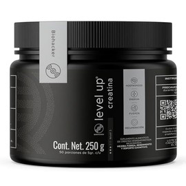 Level Up Creatina – Creatina Monohidratada Micronizada para Energía Mental y Rendimiento Físico – Fuerza, Recuperación Muscular y Claridad Cognitiva –