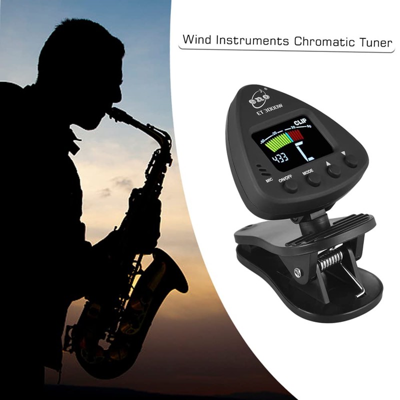 KOCAN tuner for wind instrument, ET 3000W Wind Instruments Tuner