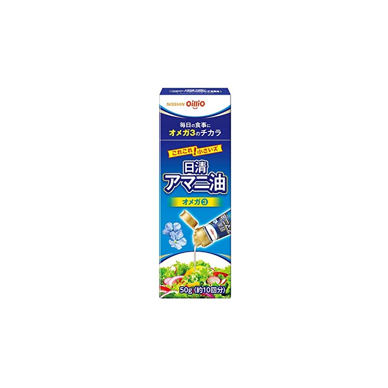 Nissin Olio Nissin Linseed Oil, 1.8 oz (50 g) x
