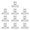 10 Pcs Linear Motion Rail Guide Support Aluminum Alloy High