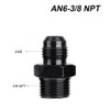 YSIL 6AN Male Flare to 3/8" NPT 2PCS Hose Pipe
