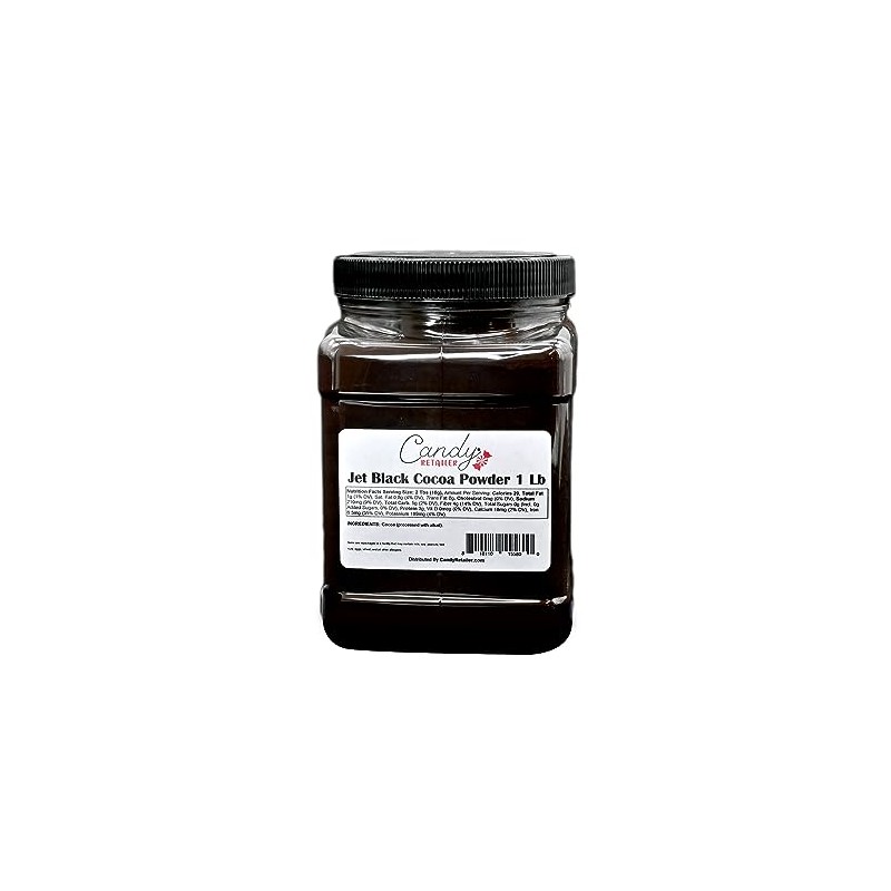 Candy Retailer Cocoa Powder (Jet Black, 1 Lb)