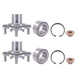 ApplianPar 2Pcs Front Wheel Hub and Wheel Bearing Repair Kits for Accord 2013-2017 TLX 2015-2019