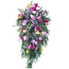 Artificial Flower Wreath Wreath with Lilacs Hyacinths Hydrangeas Spring Summer