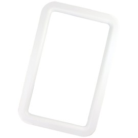 JR Products 11011 White RV Deluxe Entry Door Window Frame