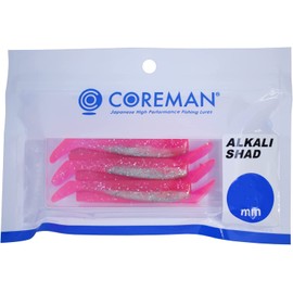 Coreman Alkaline Shad 3.5 inches (90 mm) #053 Offshore Pink