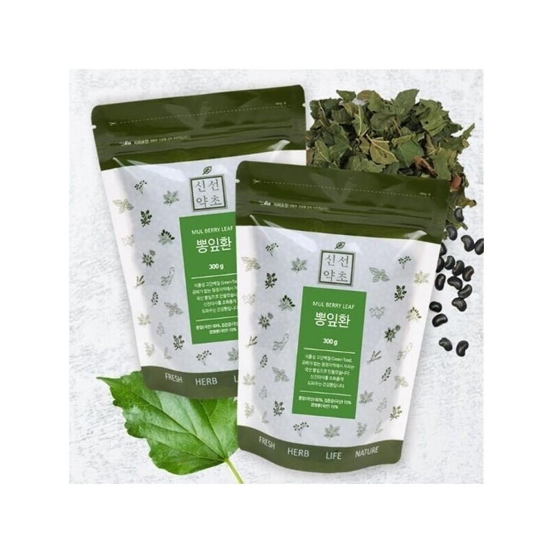 국산 뽕잎환 300g Korean Mulberry Leaf Powder 300g