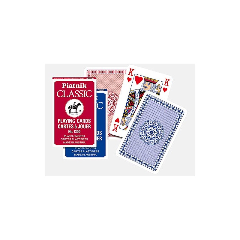 Piatnik Classic Bridge Single Deck of Playing Cards