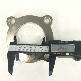 Unbranded 4 Bolt Flange for GT35 GT3576 GT3582 Turbo, Made of Mild Steel