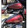 Custom METAL Harley CVO Tank Emblems ALL Black (set of