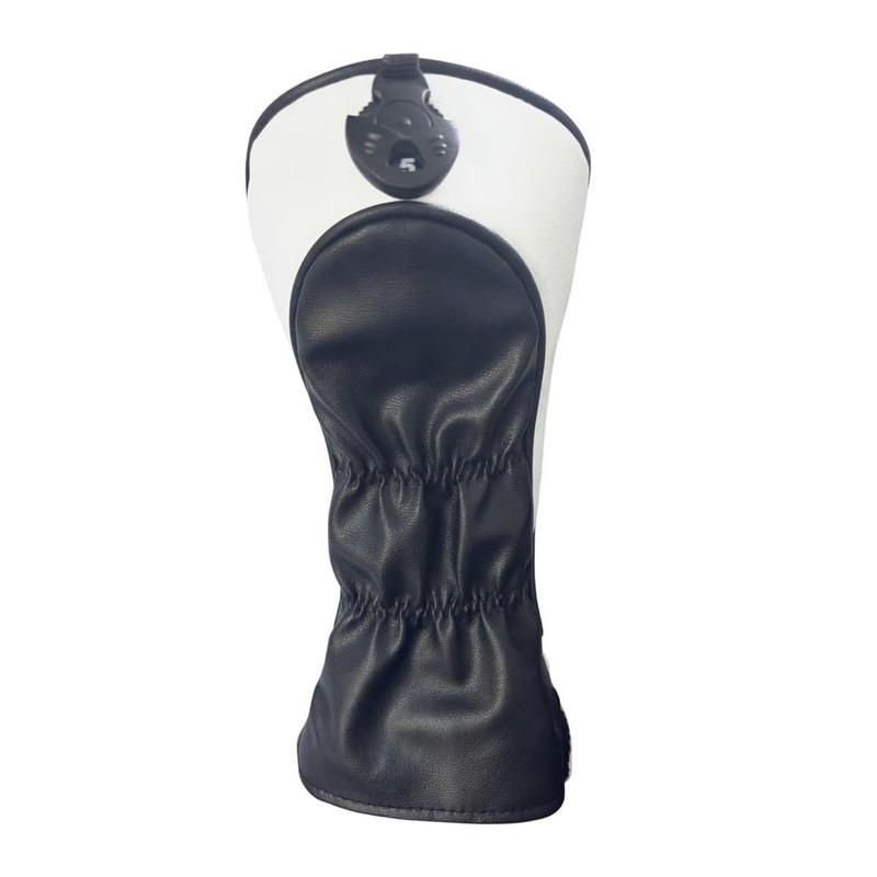 Golfclub headcovers in white (Set of three headcovers)