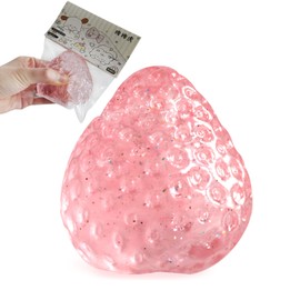 Strawberry Taba Squishy Toys|Cute Strawberry Squishy Squeeze Toys|Kawaii Strawberry Squishies Toy| Fidget Squishies Stress-Reducing Toys|for Perfect Desk Accessory (Pink)