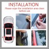 DONWELL 10FT Rubber Seal Strip For Honda Car Side Window