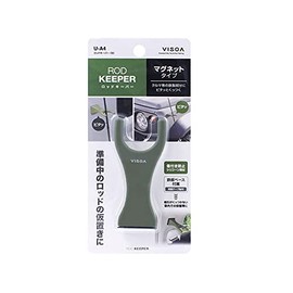 Tsuchiya Yak Rod Keeper U-A4 Olive Draft, Simple Rod Keeper for Attaching to Iron Parts of Your Car
