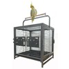 Portable Durable Heavy Duty Travel Veterinary Bird Parrot Carrier Cage