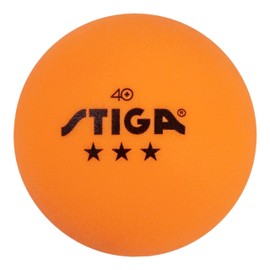 STIGA Tournament-Quality 3-Star Ping Pong Balls – Official Size and 40mm Weight – Ultimate Durability and High-Performance Table Tennis Balls - for Indoor/Outdoor Ping Pong Tables