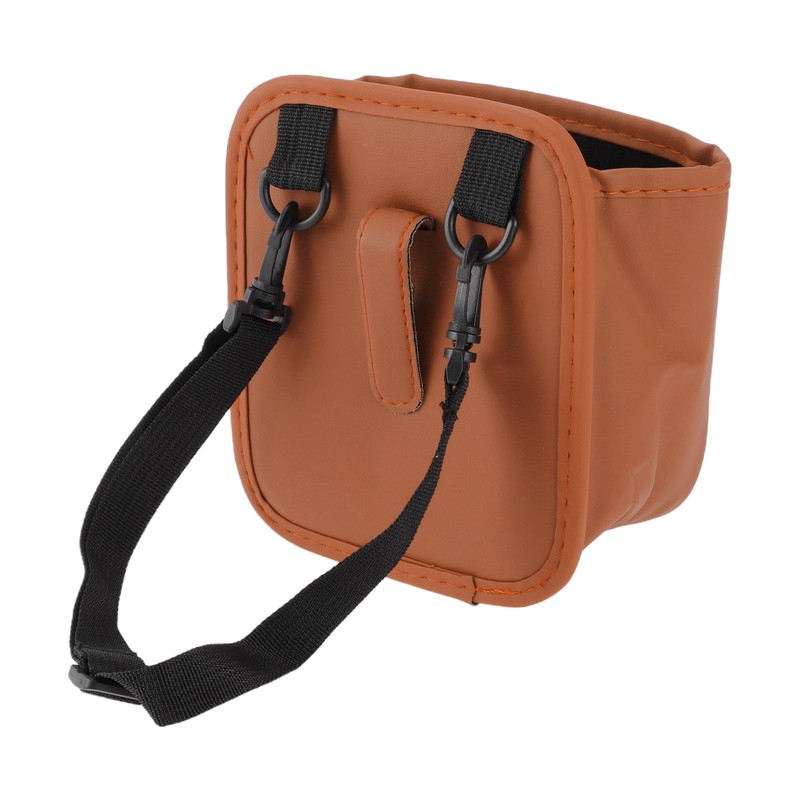 A ABSOPRO Car Trash Can Portable and Hanging 5.9" Length
