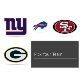 Rico Industries New York Giants Pennant Primary Logo 18 Inch Soft Felt