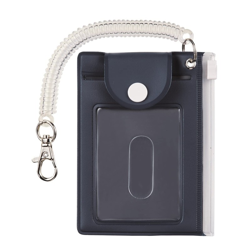 Kutsuwa TR122BL Wallet with Coin Pocket, Blue