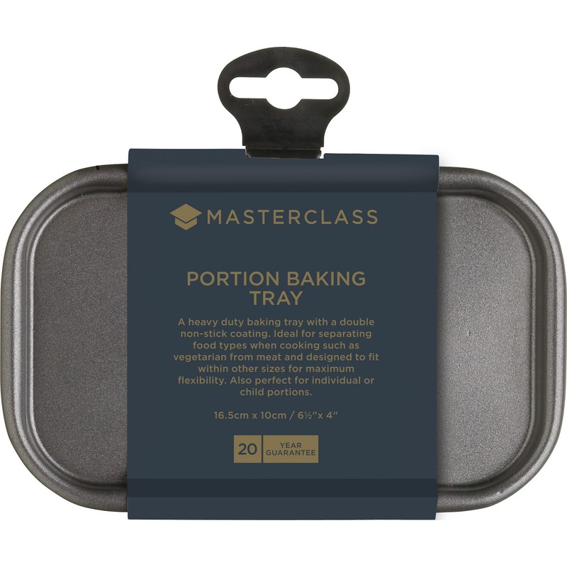MasterClass KCMCHB53 Single Portion Baking Tray with PFOA Non Stick,