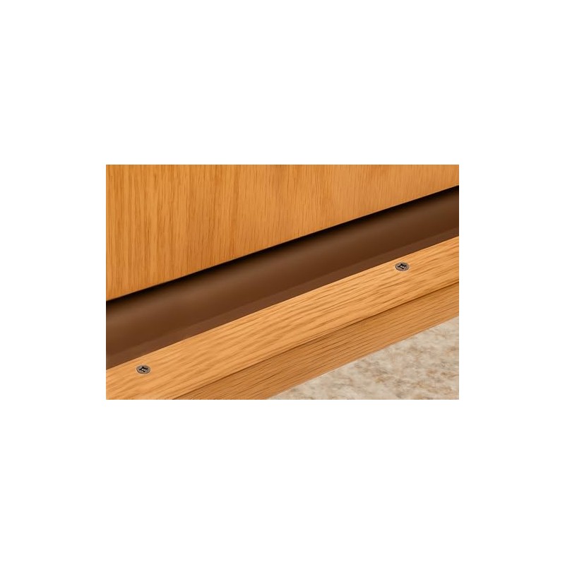 36" Adjustable Oak Threshold with Vinyl Seal – 3 1/2"