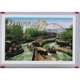 KENNYWOOD PARK-RAGING RAPIDS,THUNDERBOLT ROLLER COASTER-PITTSBURGH,PA