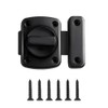 FDEETY Door Latch Door Security Latch Lock Interior Rotary Latch
