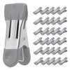 Clothes Pins Heavy Duty 30 Pack - 2.17 Inch Metal