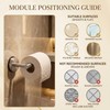 Suction-Cup-Toilet-Paper-Holder, No Drill Wall Mount Toilet Paper Holder