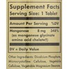 Chelated Manganese Solgar 100 Tabs